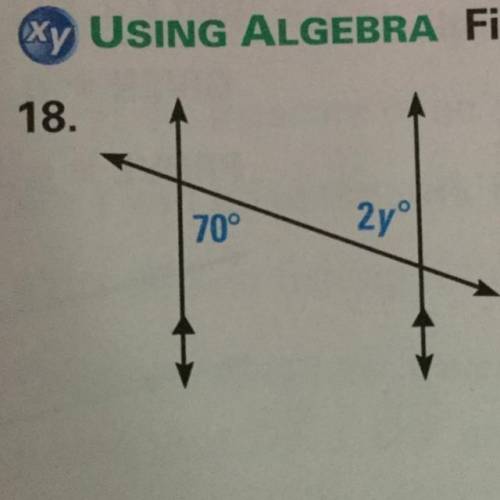 GEOMETRY 9
Find the value of y. Please show step by step
