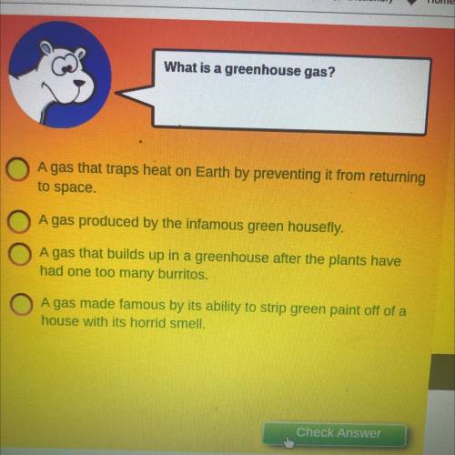 What is a greenhouse gas?