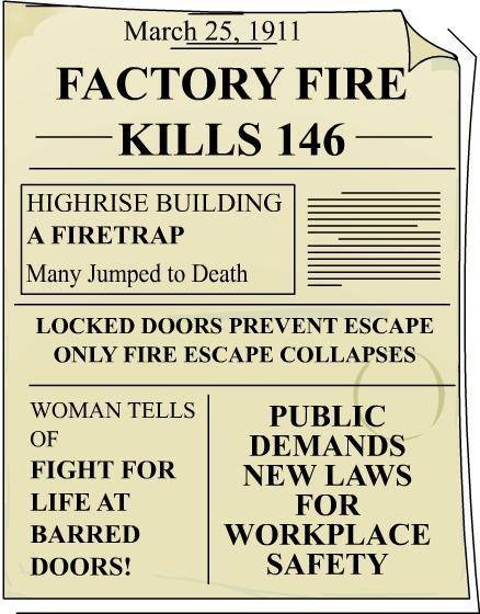 I need help!!!

Which event does the newspaper describe?the McCormick Factory firethe Haymarket Sq