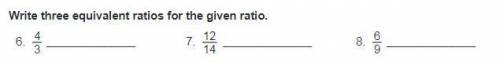 (This is about ratios. If you do not know ratios, then please do not answer! Thank you!) Please ans