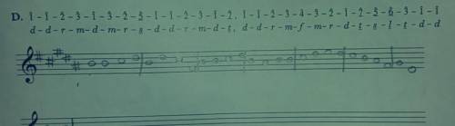 Hi! I'm in music theory. Right now, my teacher is giving us the solfege (do re mi..) and wants us t