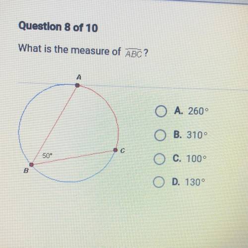 What is the measure of ABC