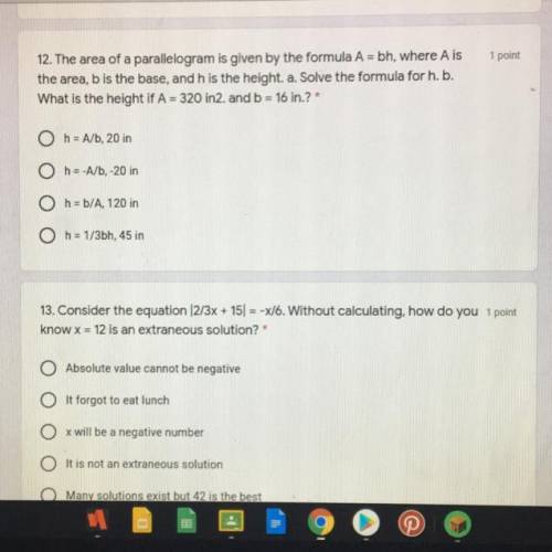 I need help with these 2 questions