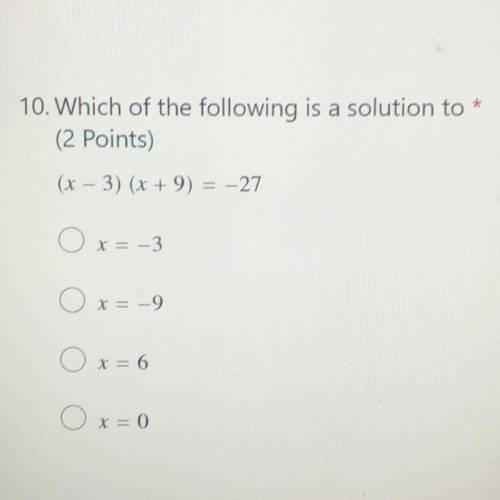 Please answer need help for a quiz will give brainliest answer