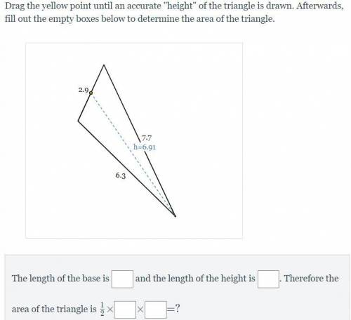 Height of a triangle