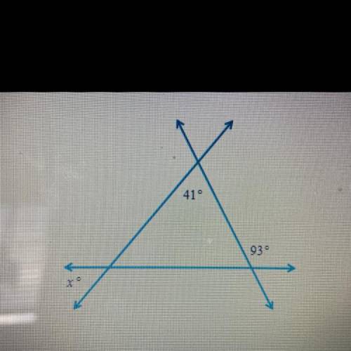 Find x
please help me out will mark you brainliest
