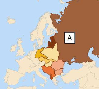 What type of economy did the countries colored on the map above have during the Cold War?

A.
comm