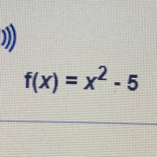 For the function shown, what is the range of the function when the domain is {2,4,7)?