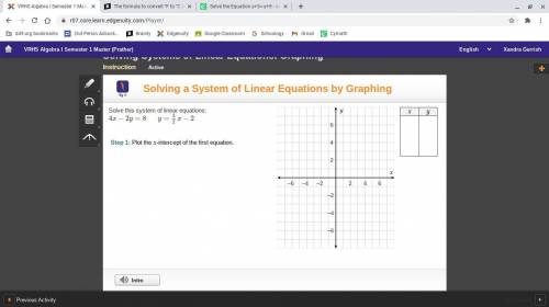Solve the system of liner equations
