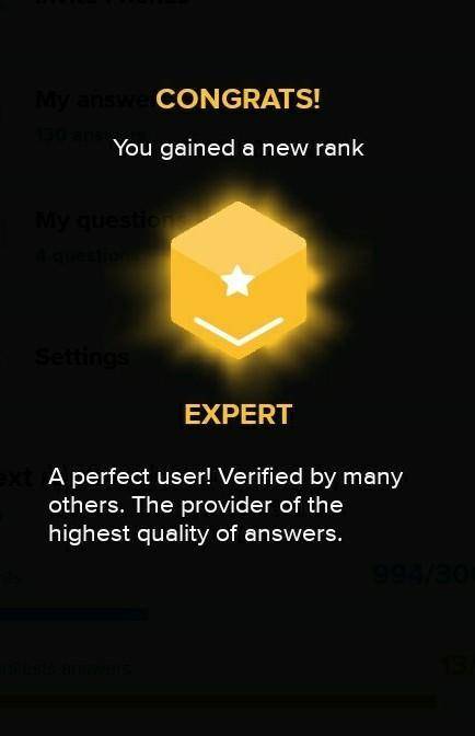 Yup ! I just got up to expert ...is here any moderator kindly inbox i need your help