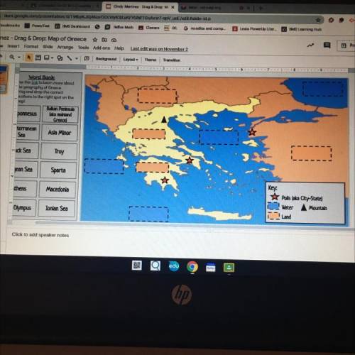 Word Bank

se this link to learn more about
se geography of Greece.
rag and drop the correct
kcati