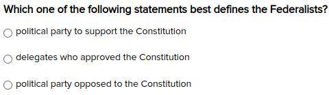 Select the four checks and balances set up by the Constitution.

Congress passes laws, but the pre