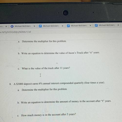 Can someone help me solve 8?