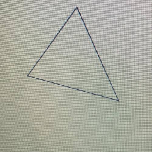 Where is the circumcenter of this acute triangle located?

O on a side of the triangle
O inside th