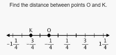 Find the distance between points O and K :)