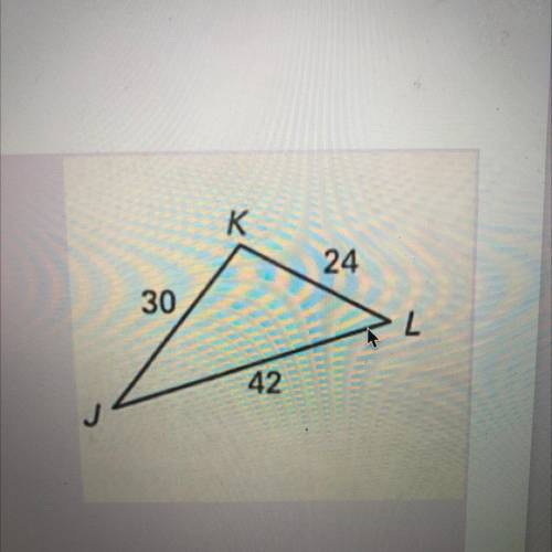 Which ANGLE is the smallest