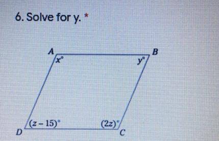 Solve for y. I really need help!