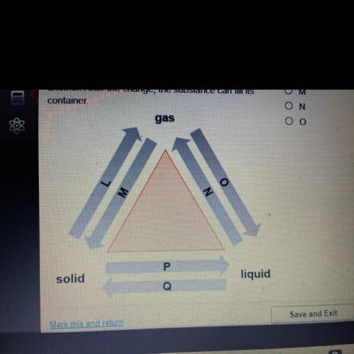 *NEED HELP ASAP*

The diagram shows changes of state between the solid liquid and gas. The atoms o