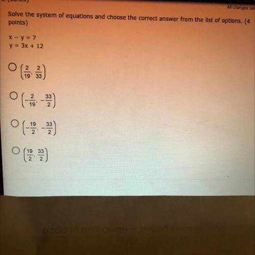 I need help ASAP what’s the answer?