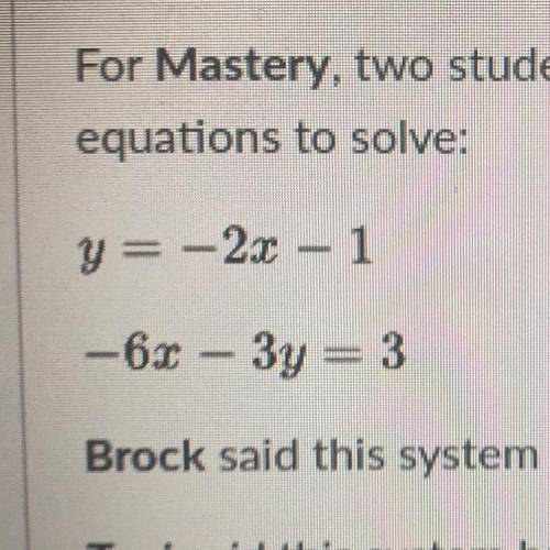 Does the equation have “No solution” OR “Infinitely Many Solutions” ?
