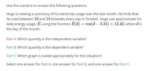 Please help!

Part A: Which quantity is the independent variable?
Part B: Which quantity is the de