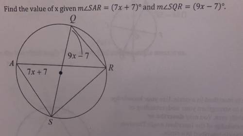 Find the value of x given m
(I need a lot of help)