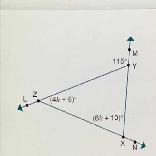 What is the value of K? 
answers needed immediately please and thank you.