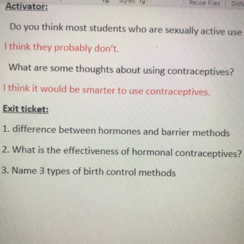 1. difference between hormones and barrier methods

2. What is the effectiveness of hormonal contr