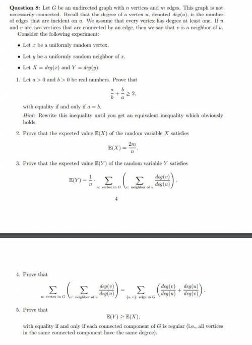Statistics/Discrete math - Question is in the picture