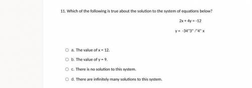 Please help asap with question 11()