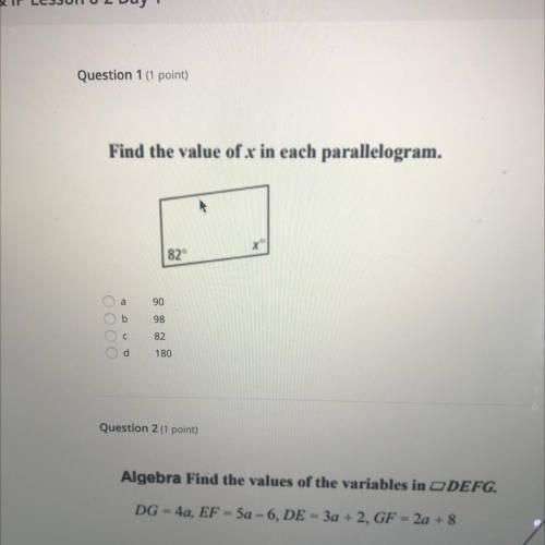 Please help me solve question 1 thank you !!