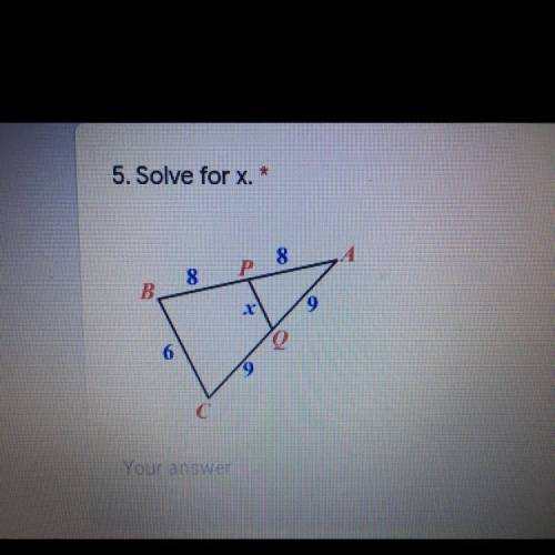 I NEED HELP ASAP! Solve for x.