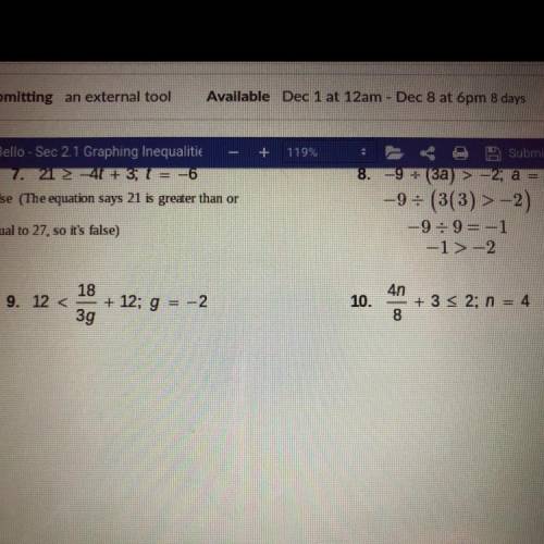 Could someone help me solve 9 and 10 please