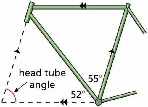 The head tube angle of a bike determines how easy the bike is to steer. A bike frame with angle app