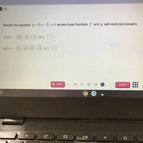HELP WITH ALGEBRA!
look at the given picture please!