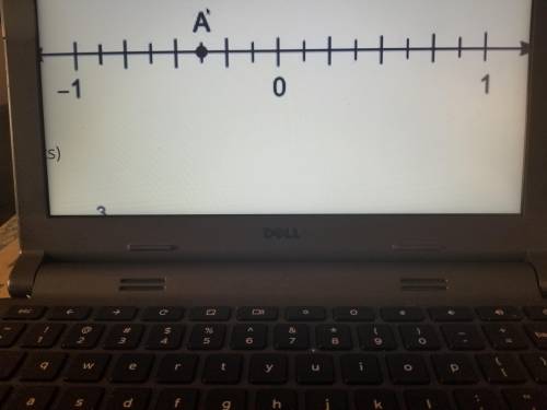 What fraction does Point A on the number line below represent?

A. 3/8
B. -3/8
C. 6/8
D. -6/8