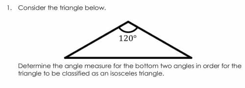 Determine the angle measure.
