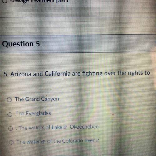 Arizona and California are fighting over the right to what?