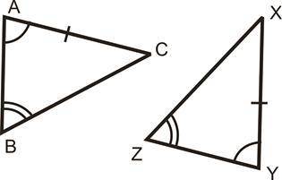 HELP

Is there enough information to prove that the triangles are congruent?
If yes, provide t