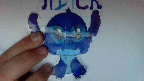 HElP

Btw This is After Which won better Mine Or mah friends Hers has the name stitch mine has le