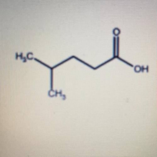 Give the IUPAC name for the following molecule.