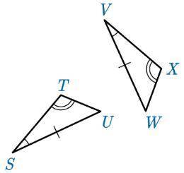 Which of the following congruence statements must be true based on the diagram shown?

Multiple Ch