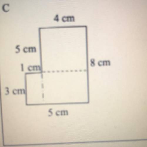 Calculate the area and perimeter of each shape: