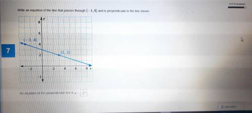 Y=1/3x + ? DUE IN 2 MINS PLEASE HELP