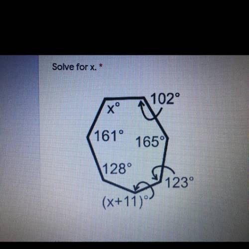 Solve for x. I NEED HELP ASAP!