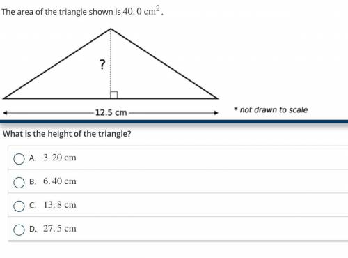 Whats the height of the triangle?