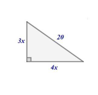 Someone pls help! Look at image for triangle! :)

Given the diagram, find x.
A) 5
B) 4
C) 14
D) 12