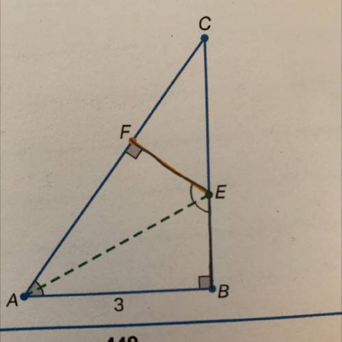 Are lines EF and EB congruent