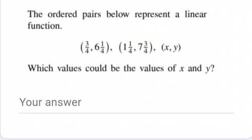Which values could be the values of x and y?