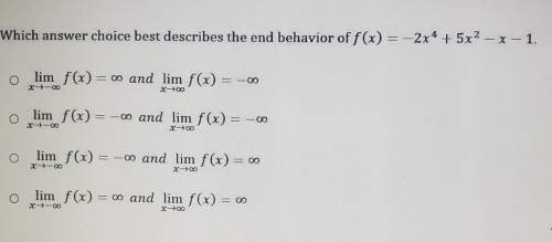 It is a precalculus question